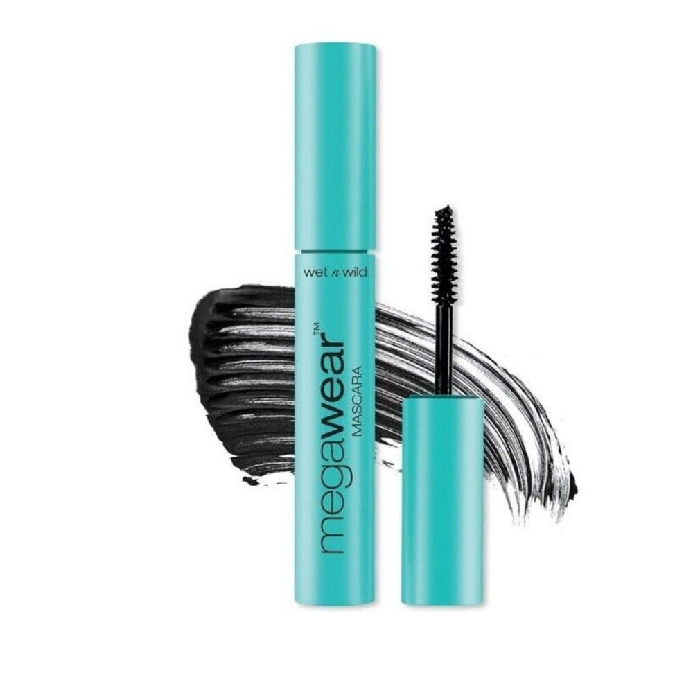 Wet and Wild Enhance and Define Megawear Mascara, Black, 1 Oz, 0.24 Fl Oz Black